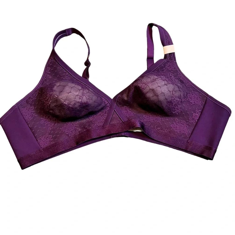 Women’s Cacique Unlined Full Coverage No Wire Bra Bundle Size 54B NEW